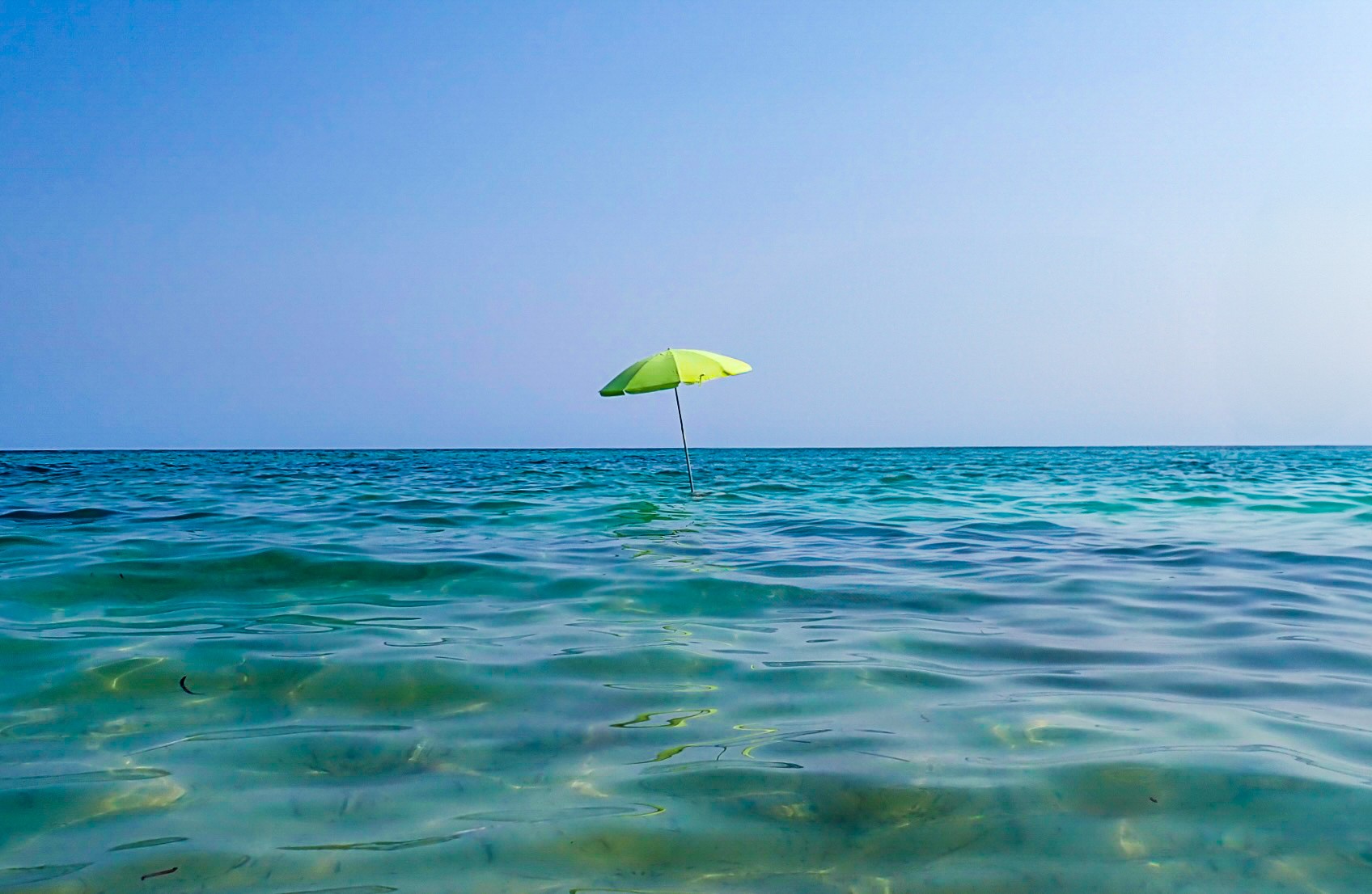 Sota l’aigua no portis paraigua