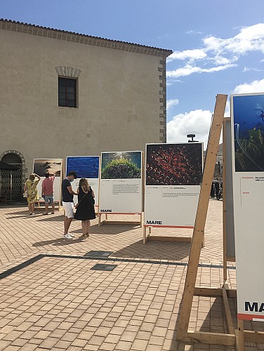 Open air exhibition in Menorca