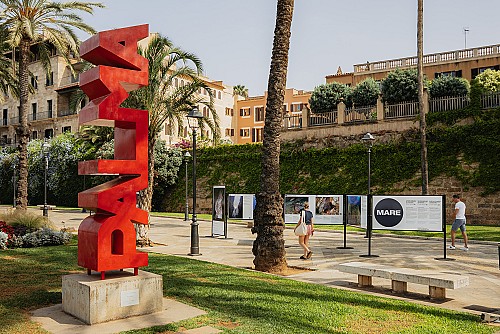 "The Voice of the Sea" arrives to Palma with 32 images of the Balearic seabed.