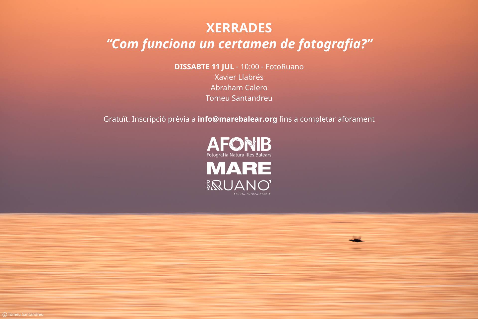 Charlas MARE - Cómo funciona un certamen de fotografía?