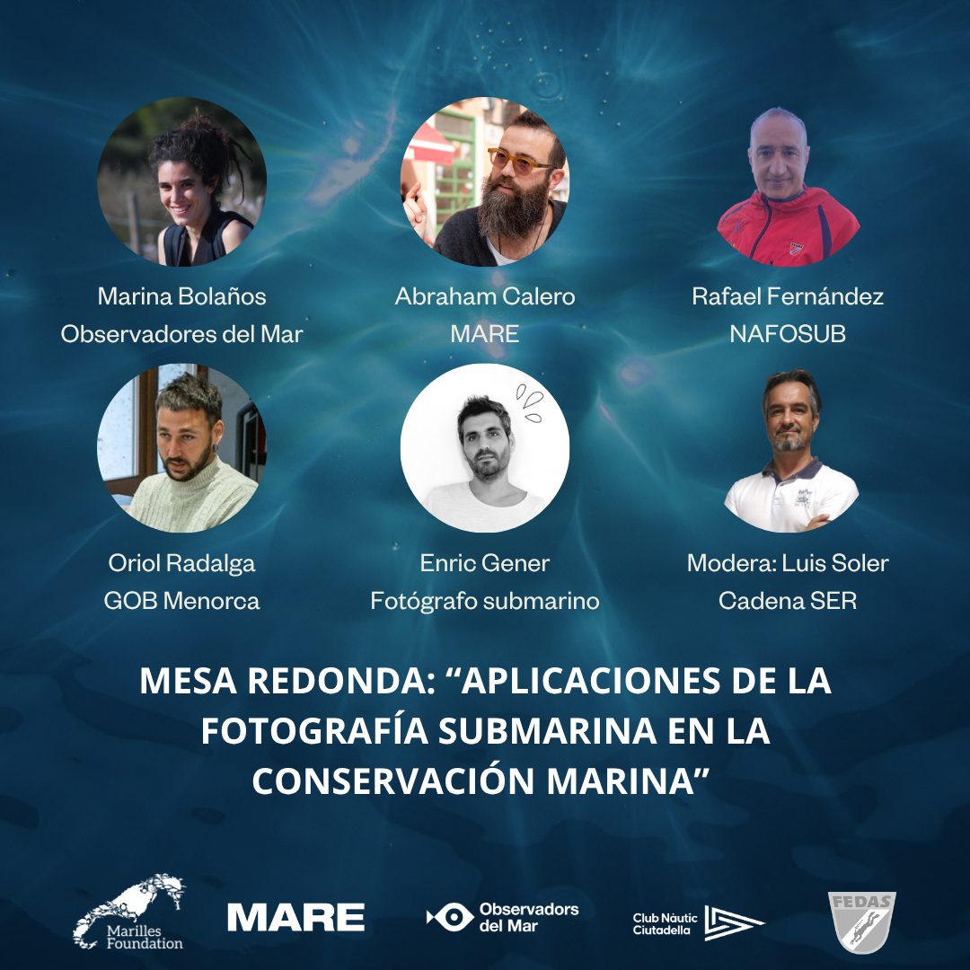 MESA REDONDA: “APLICACIONES DE LA FOTOGRAFÍA SUBMARINA EN LA CONSERVACIÓN MARINA”